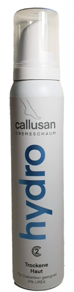 Callusan Cremeschaum hydro für trockene Haut 125ml